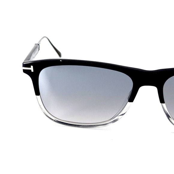 NEW!!! TOM FORD Caleb Sunglasses TF813 03C Titanium Authentic - Picture 4 of 11